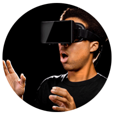 Virtual reality web icon