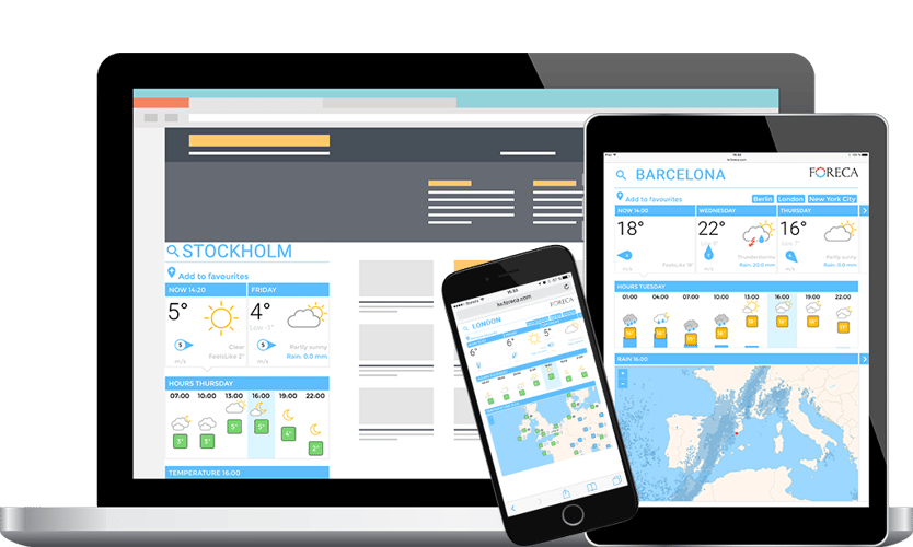 Weather Solutions for Media - Foreca