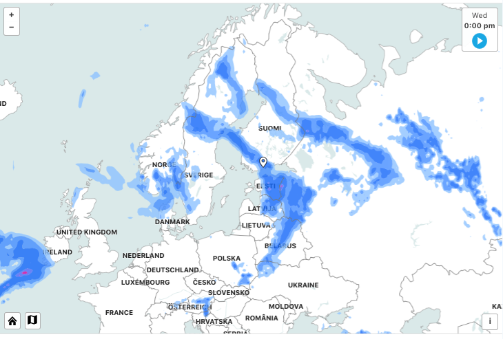 rain map